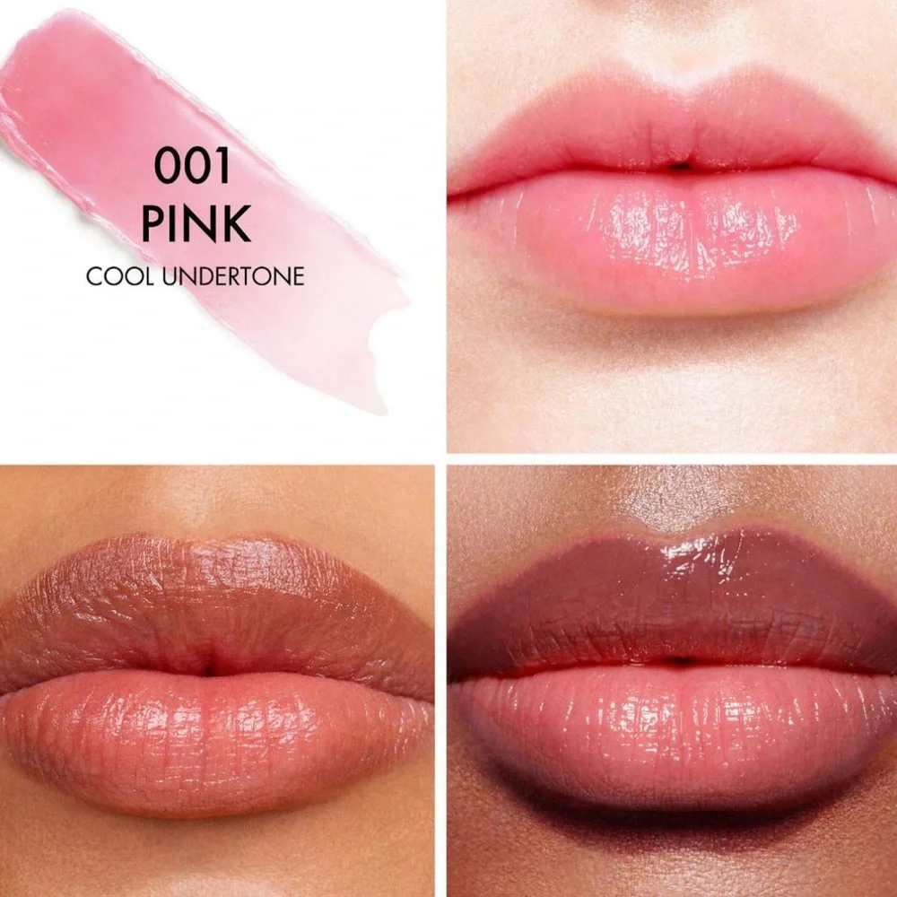 NIB Dior Addict Lip Glow Balm in Shade 001 Pink
